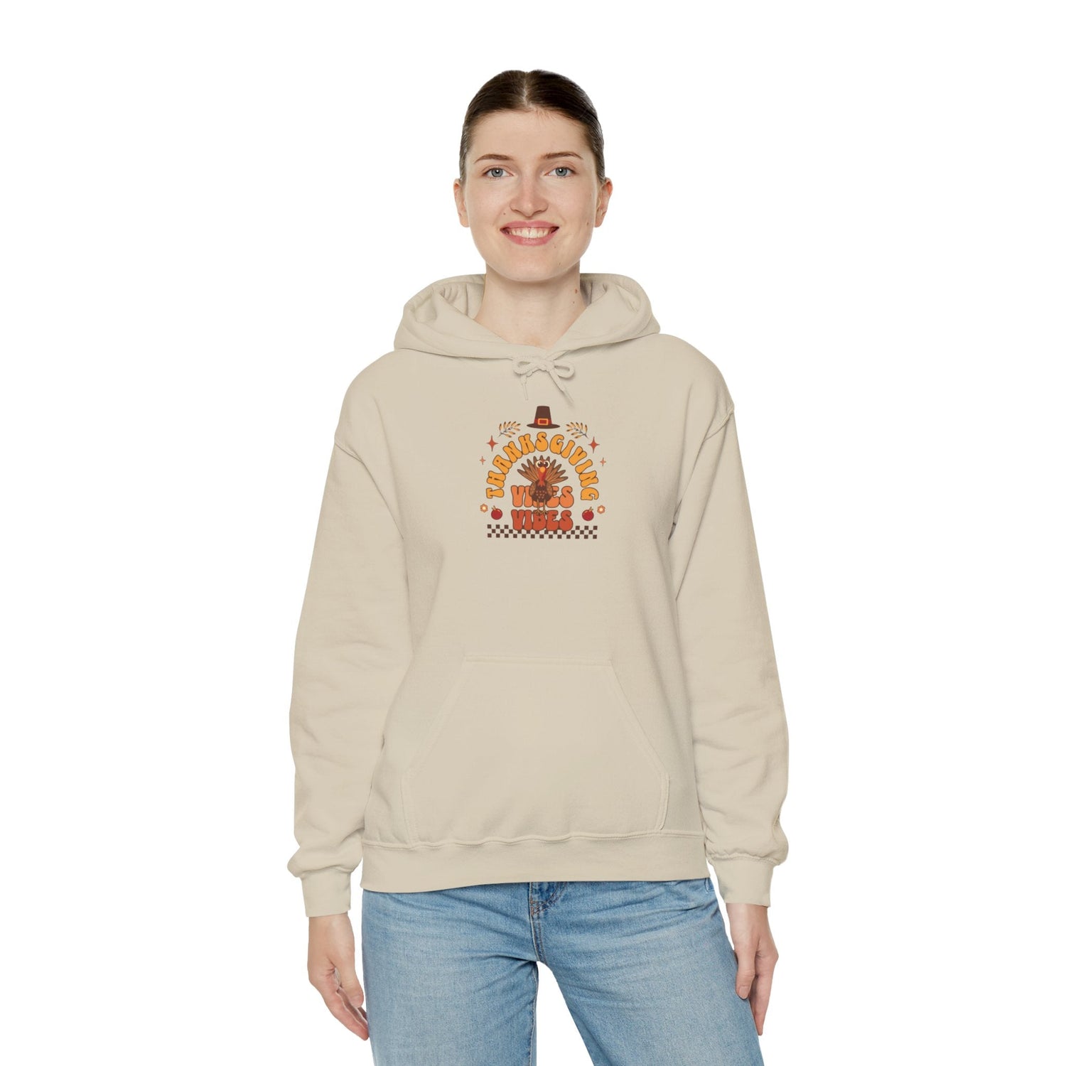 Autumn Vibes Unisex Hoodie with Cozy Design, Perfect for Fall, Sweatshirt, Ideal for Thanksgiving, Gift, Casual Wear Printify