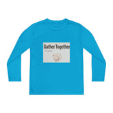 Thanksgiving Youth Long Sleeve Tee, Gather Together Shirt, Kids Long Sleeve Shirt, Family Celebration Apparel, Holiday Gift Printify
