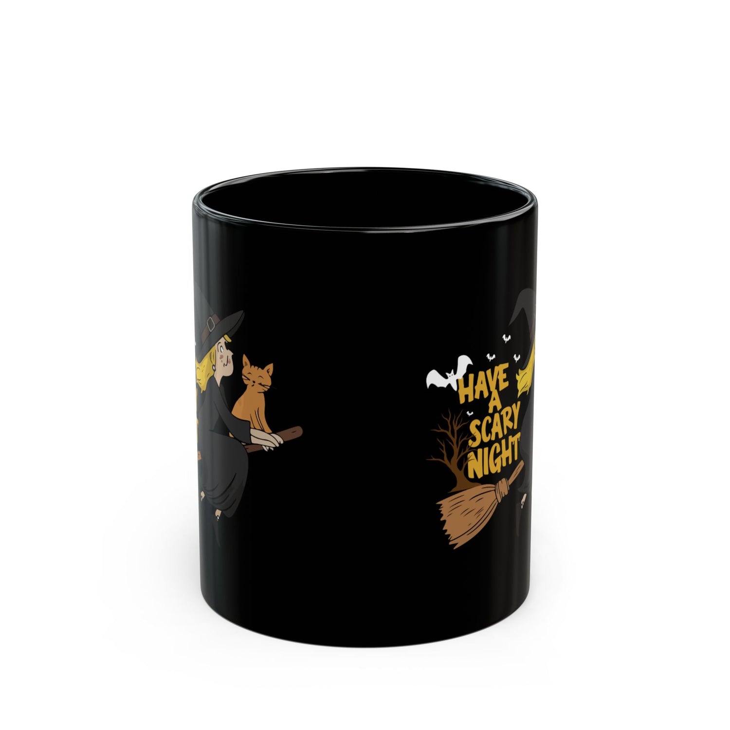 Halloween Witch Mug - 11oz & 15oz, Spooky Gift, Witch Decor, Halloween Party Supplies, Cozy Drinkware Printify