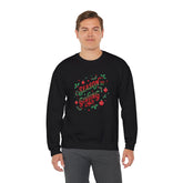 Cozy Holiday Sweatshirt Season of Giving Unisex Crewneck Perfect Gift Christmas Winter Wear Comfortable Stylish Heavy Blend Festive Sweatshirt Printify