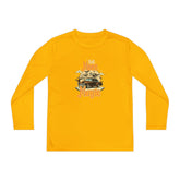 Youth Long Sleeve Competitor Tee - Vibrant Graphic Tee for Kids, Perfect for Casual Outings, Halloween, Parties, Everyday Wear, Unique [...] Printify