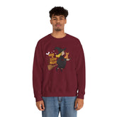 Halloween Witch Sweatshirt, Cozy Crewneck, Unisex Sweater, Spooky Season Apparel, Scary Night Gift, Fall Fashion Printify