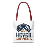 Gamer Tote Bag - War Never Changes, Video Game Bag, Gift for Gamers, Gaming Merchandise, Eco-Friendly Canvas Bag Printify