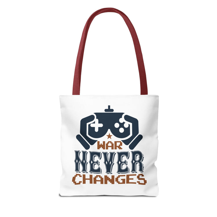 Gamer Tote Bag - War Never Changes, Video Game Bag, Gift for Gamers, Gaming Merchandise, Eco-Friendly Canvas Bag Printify