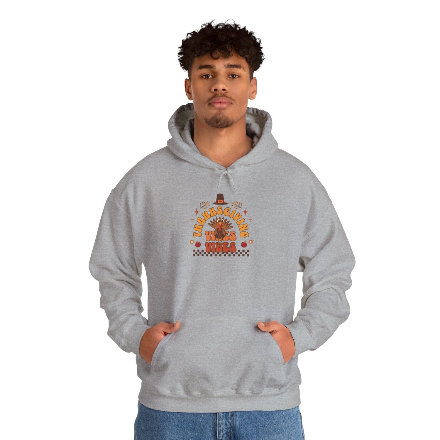 Autumn Vibes Unisex Hoodie with Cozy Design, Perfect for Fall, Sweatshirt, Ideal for Thanksgiving, Gift, Casual Wear Printify