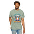 Stay Happy Penguin T-Shirt Unisex Summer Tee Vacation Shirt Beachwear Fun Gift Garment Dyed Cotton Casual Comfort Tee Birthday Gift Beach Shirt Printify