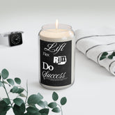 Motivational Scented Soy Candles, Fitness Decor, Home Fragrance, Gift for Gym Lovers, Self-Care, Workout Inspiration Printify