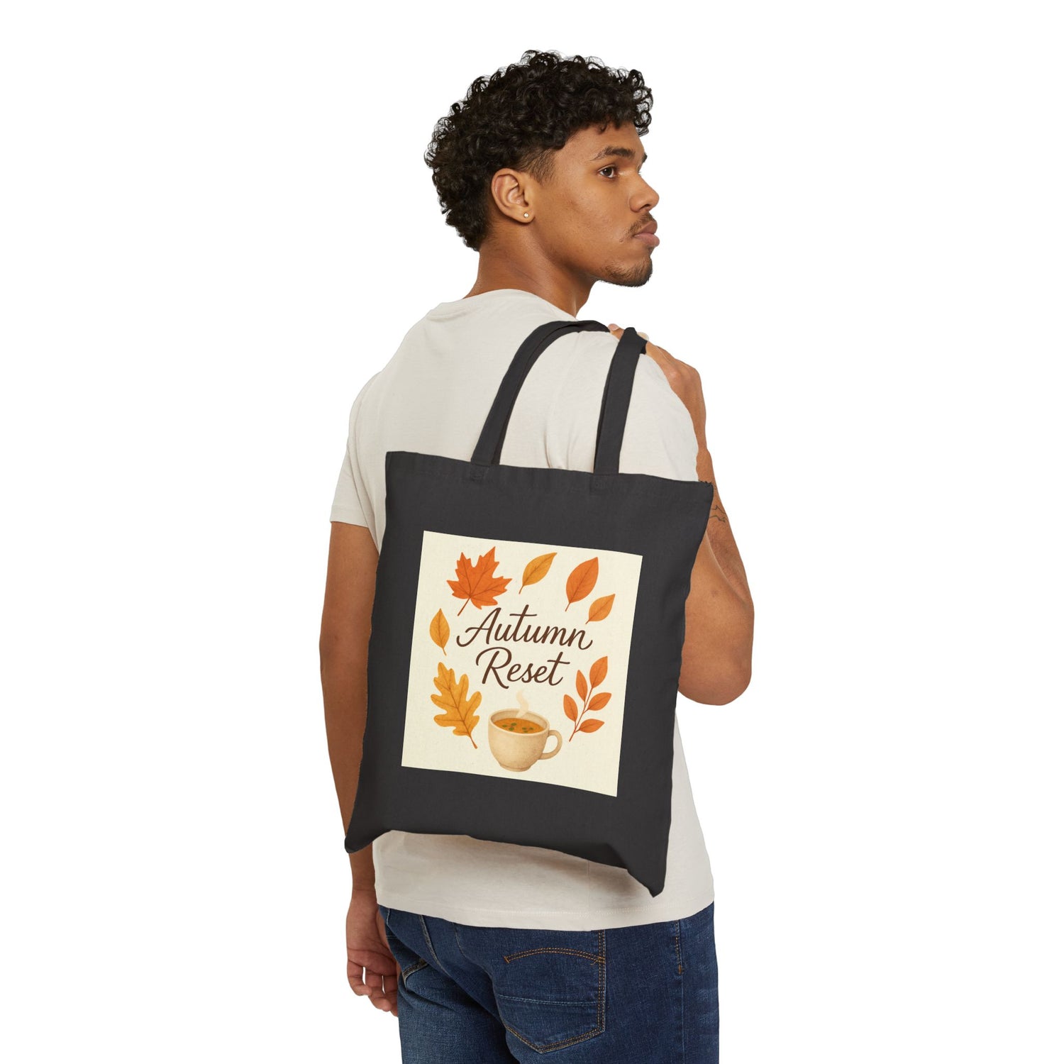 Cotton Canvas Everyday Tote Bag