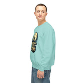 Unisex Lightweight Crewneck Sweatshirt - Nightmare Before Coffee Printify