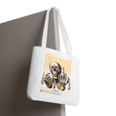 Treasure Hunting Tote Bag, Skull Design, Fun Beach Bag, Unique Gift for Adventurers, Perfect for Everyday Use Printify