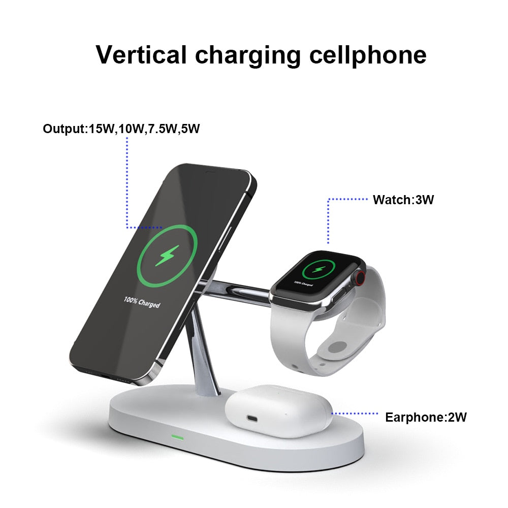 3-in-1 Wireless Magsafe Charger Stand My Store