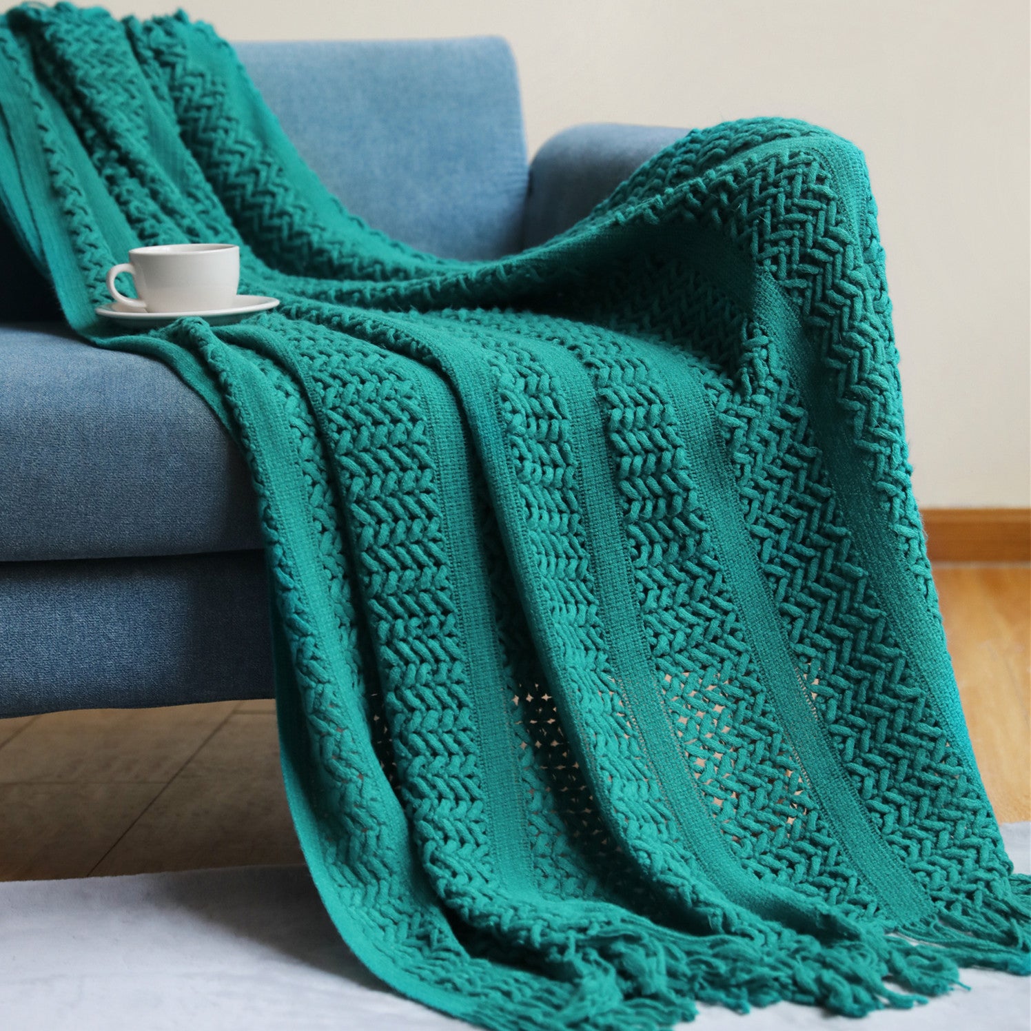 Nordic Sofa Blanket Cover Blanket Knitted Blanket