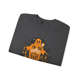 Unisex Halloween Ghost Sweatshirt - Spooky Vibes, Cozy Apparel, Perfect for Fall, Ghost Lover Gift, Halloween Celebration Printify