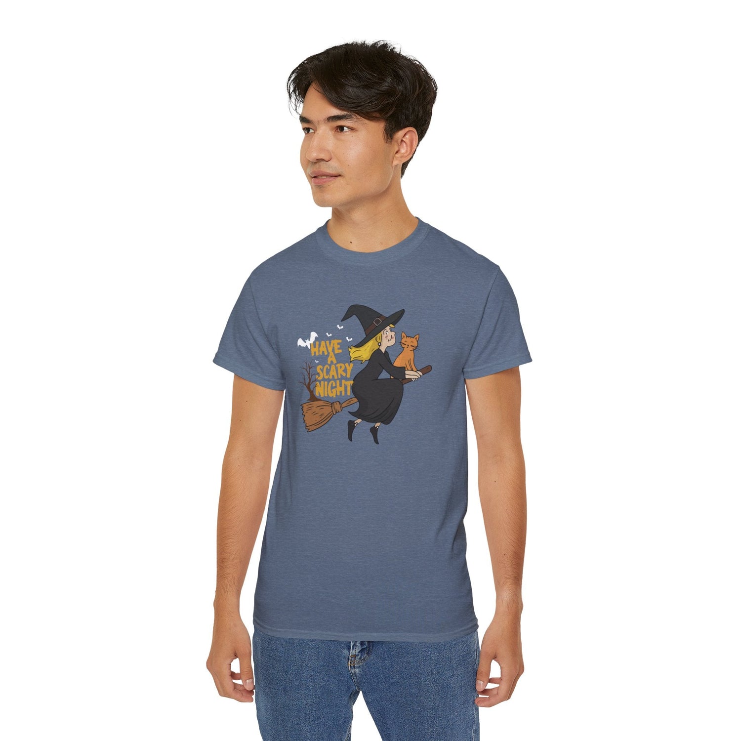 Halloween Witch T-Shirt, Funny Tee, Spooky Apparel, Costume Party Shirt, Fall Fashion, Trick or Treat Printify