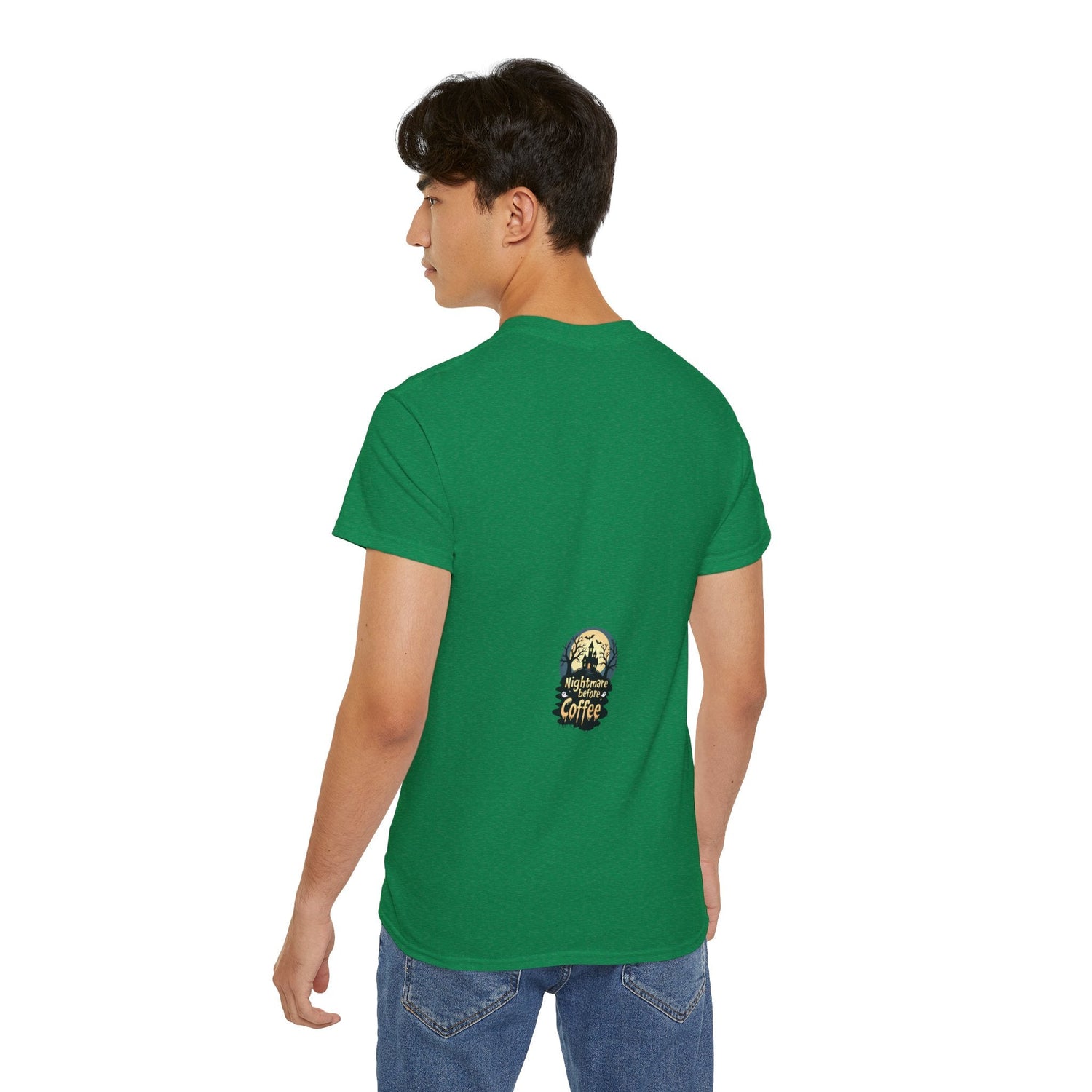 Nightmare Before Coffee Tee, Halloween T-Shirt, Coffee Lover Gift, Spooky Shirt, Unisex Graphic Tee, Autumn Apparel Printify