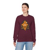 Unisex Halloween Ghost Sweatshirt - Spooky Vibes, Cozy Apparel, Perfect for Fall, Ghost Lover Gift, Halloween Celebration Printify
