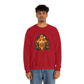 Unisex Halloween Ghost Sweatshirt - Spooky Vibes, Cozy Apparel, Perfect for Fall, Ghost Lover Gift, Halloween Celebration Printify
