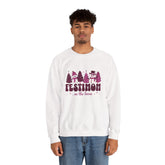 Festive Crewneck Sweatshirt with Fun Holiday Design, Cozy Winter Wear, Christmas Gift, Comfy Sweater, Unisex Holiday Apparel Printify