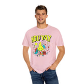 Holi-Yay Graphic T-Shirt, Fun Summer Tee, Unique Gift, Casual Wear, Birthday, Holiday Celebration, Unisex Apparel Printify