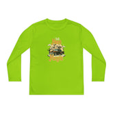 Youth Long Sleeve Competitor Tee - Vibrant Graphic Tee for Kids, Perfect for Casual Outings, Halloween, Parties, Everyday Wear, Unique [...] Printify