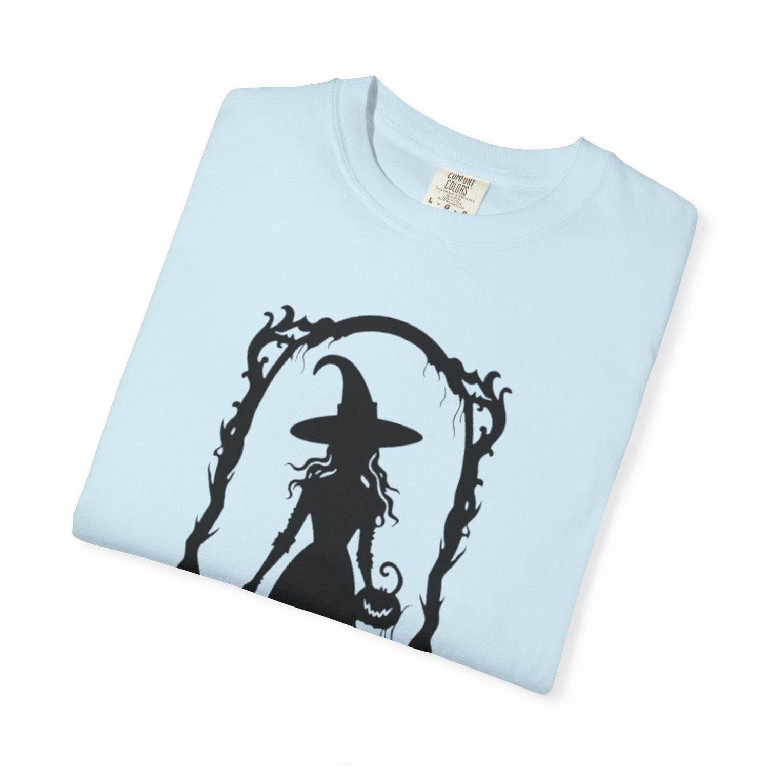 Witchy Garment-Dyed T-Shirt | Halloween Fashion Unisex Tee | Spooky Fall Apparel | Witch Costume Essential Printify