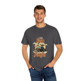 Moon Magic Unisex Garment-Dyed T-shirt, Vintage Car Tee, Astrology Gift, Casual Wear, Moon Lover Apparel, Unisex Soft T-shirt Printify