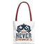 Gamer Tote Bag - War Never Changes, Video Game Bag, Gift for Gamers, Gaming Merchandise, Eco-Friendly Canvas Bag Printify
