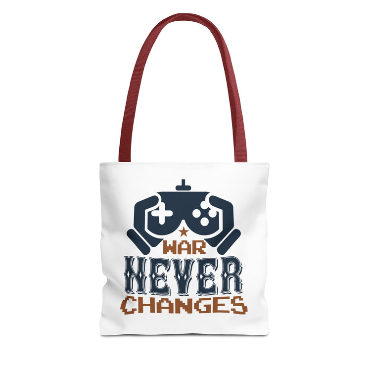 Gamer Tote Bag - War Never Changes, Video Game Bag, Gift for Gamers, Gaming Merchandise, Eco-Friendly Canvas Bag Printify