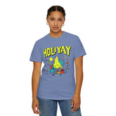 Holi-Yay Graphic T-Shirt, Fun Summer Tee, Unique Gift, Casual Wear, Birthday, Holiday Celebration, Unisex Apparel Printify