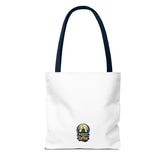 Nightmare Before Coffee Tote Bag, Halloween Tote, Spooky Drink Carrier, Gift for Coffee Lovers, AOP Design Bag Printify