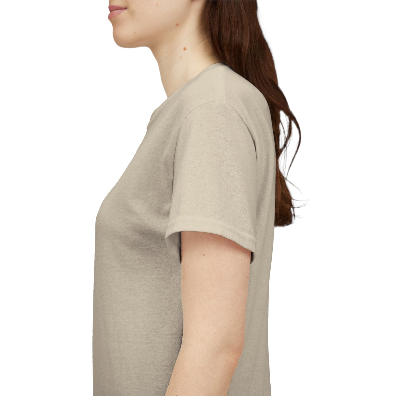 Whimsical Forest Silhouette Tee, Unisex Heavy Cotton T-Shirt, Fall Fashion, Halloween Shirt, Nature Lover Gift Printify