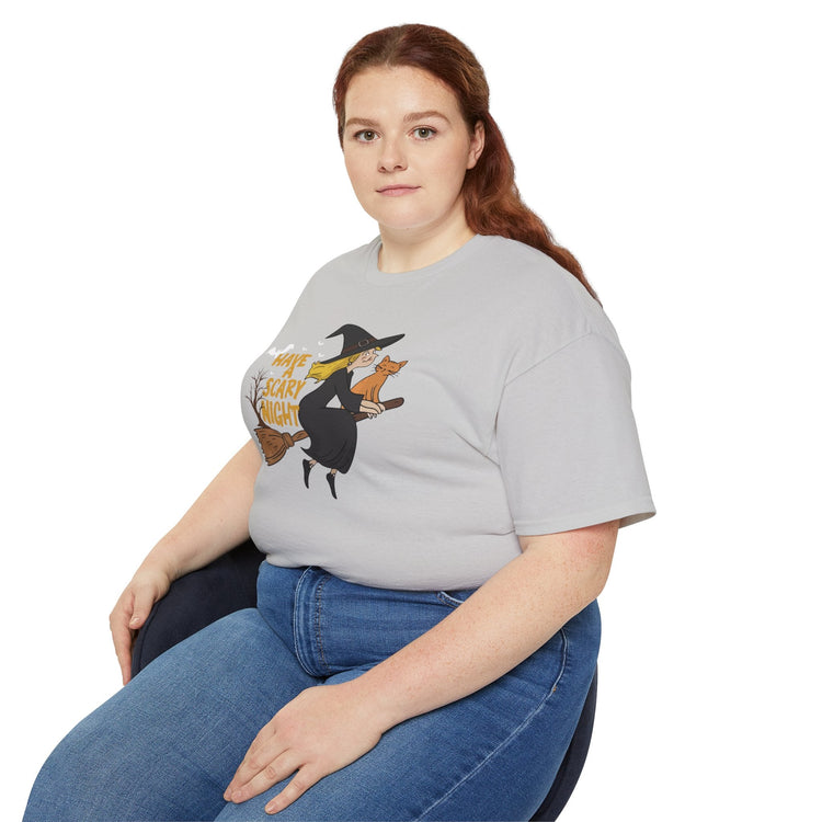 Halloween Witch T-Shirt, Funny Tee, Spooky Apparel, Costume Party Shirt, Fall Fashion, Trick or Treat Printify