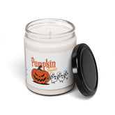 Halloween Pumpkin Spice Candle, Fall Decor, Scented Candle Gift, Autumn Home Fragrance, Cozy Seasonal Candle Printify