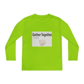 Thanksgiving Youth Long Sleeve Tee, Gather Together Shirt, Kids Long Sleeve Shirt, Family Celebration Apparel, Holiday Gift Printify