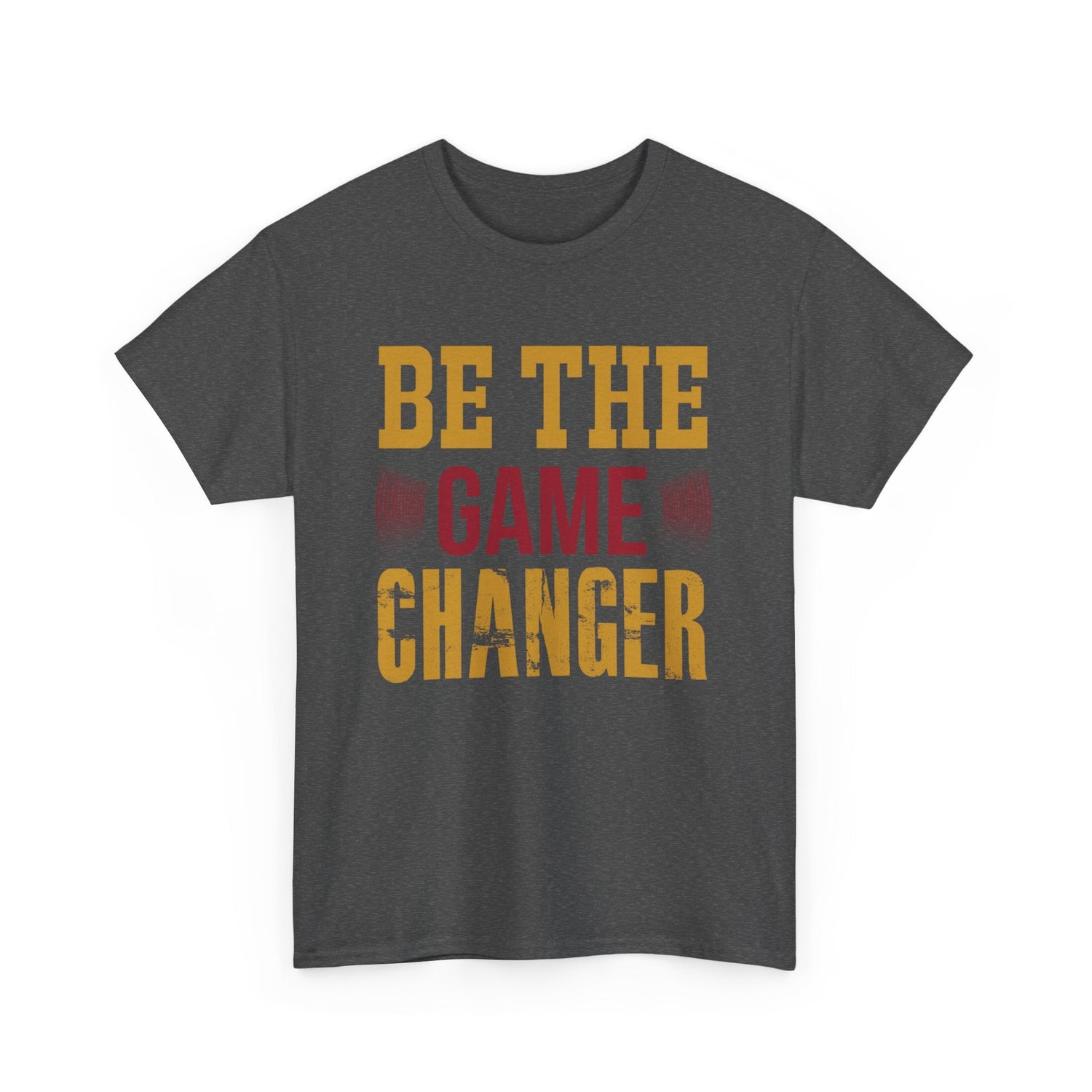 Unisex Oversized Tee: Be the Game Changer Shirt, Motivational Gift, Casual Wear, Workout Attire, Unisex Cotton Top Printify
