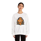 Unisex Halloween Ghost Sweatshirt - Spooky Vibes, Cozy Apparel, Perfect for Fall, Ghost Lover Gift, Halloween Celebration Printify