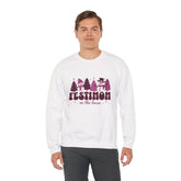 Festive Crewneck Sweatshirt with Fun Holiday Design, Cozy Winter Wear, Christmas Gift, Comfy Sweater, Unisex Holiday Apparel Printify