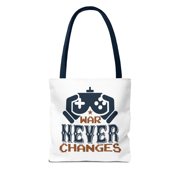 Gamer Tote Bag - War Never Changes, Video Game Bag, Gift for Gamers, Gaming Merchandise, Eco-Friendly Canvas Bag Printify