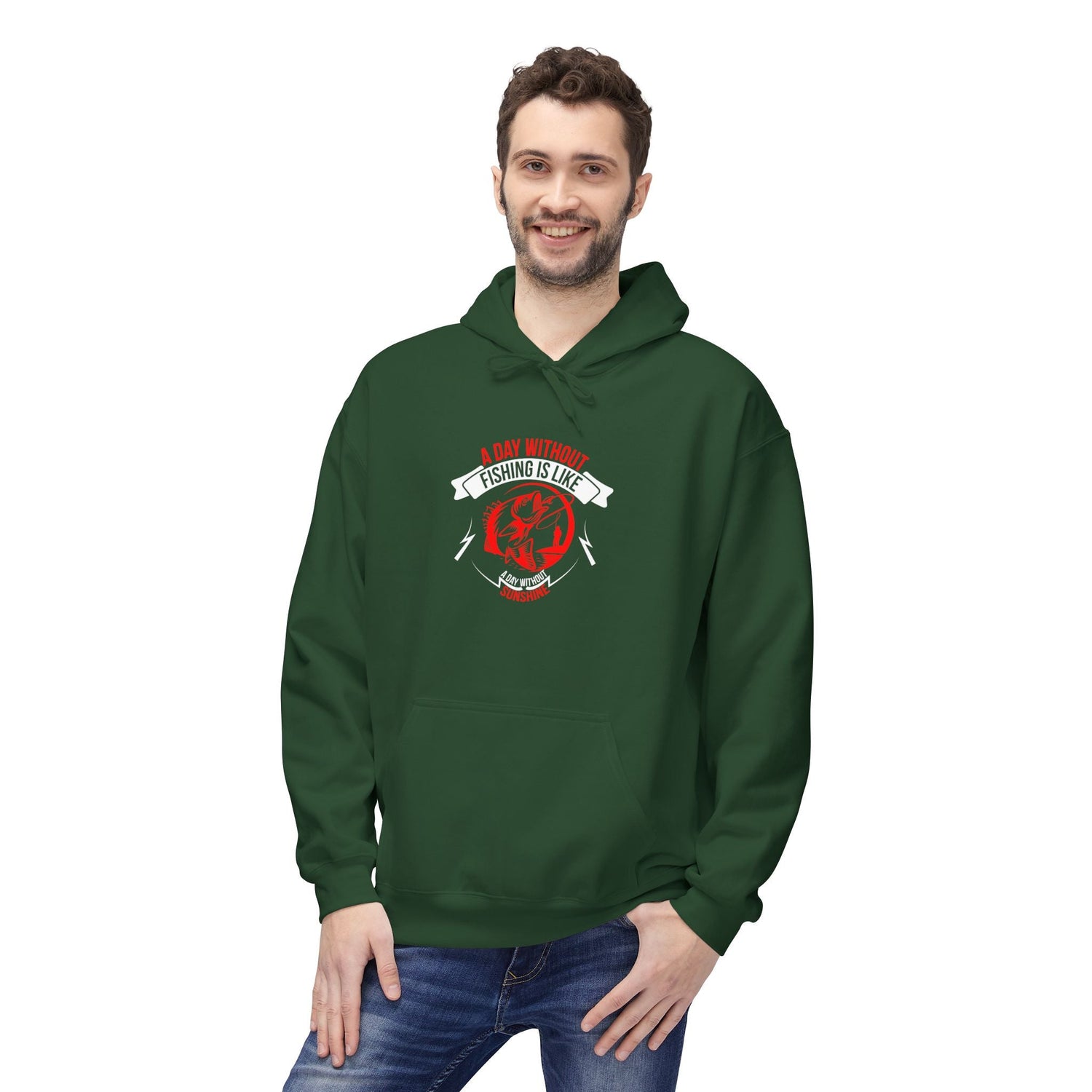 Bold Vintage-Inspired Fleece Hoodie | Unisex Sweatshirt for Comfort | Perfect for Casual Wear, Gifts, Holidays, and Events Printify
