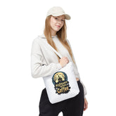 Nightmare Before Coffee Tote Bag, Halloween Tote, Spooky Drink Carrier, Gift for Coffee Lovers, AOP Design Bag Printify