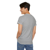 Whimsical Forest Silhouette Tee, Unisex Heavy Cotton T-Shirt, Fall Fashion, Halloween Shirt, Nature Lover Gift Printify