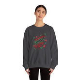 Cozy Holiday Sweatshirt Season of Giving Unisex Crewneck Perfect Gift Christmas Winter Wear Comfortable Stylish Heavy Blend Festive Sweatshirt Printify