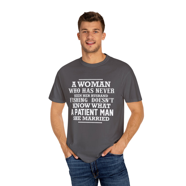Funny Fishing T-Shirt, Humor Tee for Anglers, Unisex Gift for Him, Father&