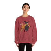 Halloween Witch Sweatshirt, Cozy Crewneck, Unisex Sweater, Spooky Season Apparel, Scary Night Gift, Fall Fashion Printify