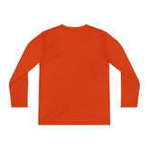 Youth Long Sleeve Competitor Tee - Vibrant Graphic Tee for Kids, Perfect for Casual Outings, Halloween, Parties, Everyday Wear, Unique [...] Printify