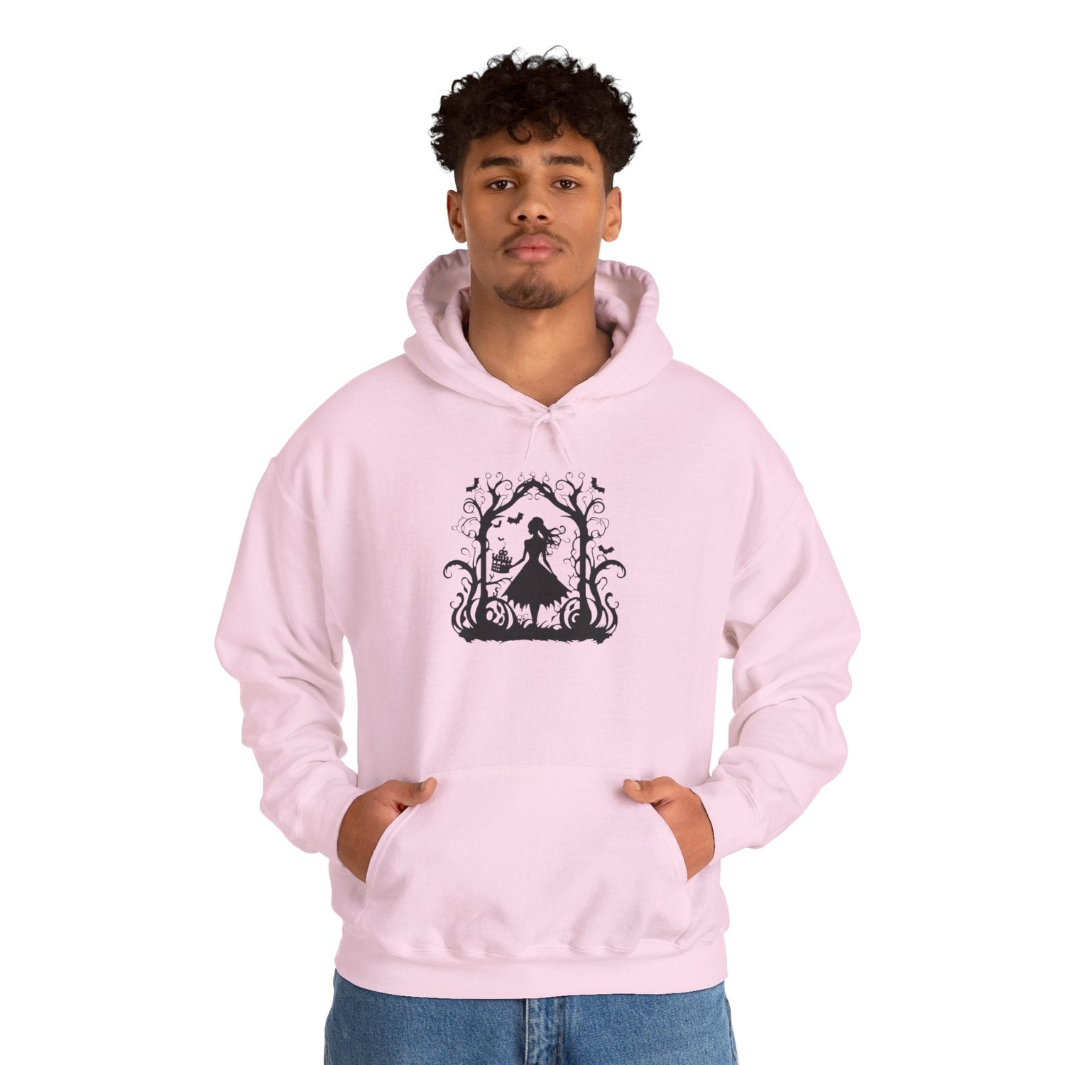 Mystical Nature Unisex Hoodie - Cozy Sweatshirt for Autumn, Halloween, Gift for Nature Lovers, Comfortable Casual Wear Printify