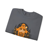 Unisex Halloween Ghost Sweatshirt - Spooky Vibes, Cozy Apparel, Perfect for Fall, Ghost Lover Gift, Halloween Celebration Printify