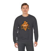 Unisex Halloween Ghost Sweatshirt - Spooky Vibes, Cozy Apparel, Perfect for Fall, Ghost Lover Gift, Halloween Celebration Printify
