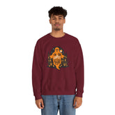 Unisex Halloween Ghost Sweatshirt - Spooky Vibes, Cozy Apparel, Perfect for Fall, Ghost Lover Gift, Halloween Celebration Printify