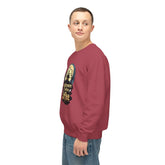 Unisex Lightweight Crewneck Sweatshirt - Nightmare Before Coffee Printify